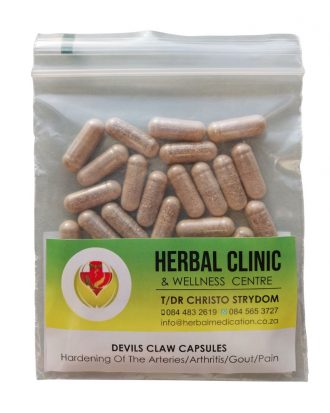 Devils Claw Herbal Capsules for sale online